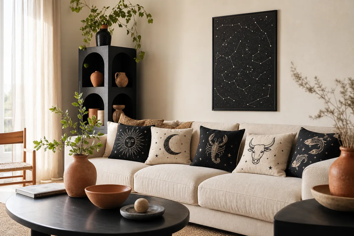 Les accessoires déco inspirés de l'astrologie ont le vent en poupe